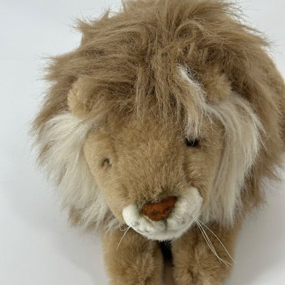 Chosun Lion with Mane laying down plush stuffed animal - Picture 1 of 7